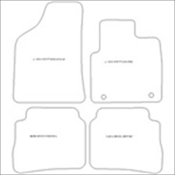 Hyundai Santa FE 5 Seater Car Mats